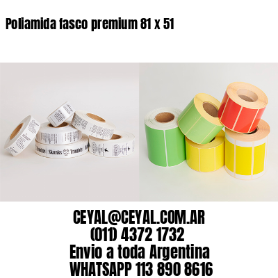 Poliamida fasco premium 81 x 51
