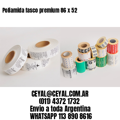 Poliamida fasco premium 86 x 52
