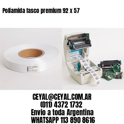 Poliamida fasco premium 92 x 57