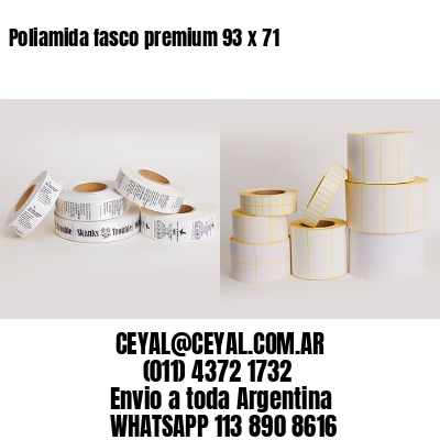 Poliamida fasco premium 93 x 71