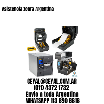 Asistencia zebra Argentina