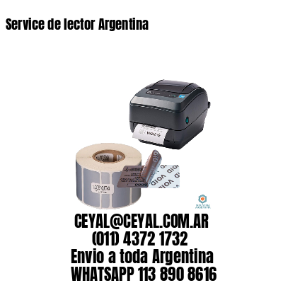 Service de lector Argentina