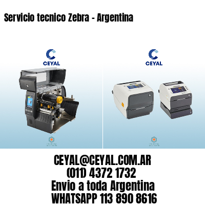 Servicio tecnico Zebra - Argentina