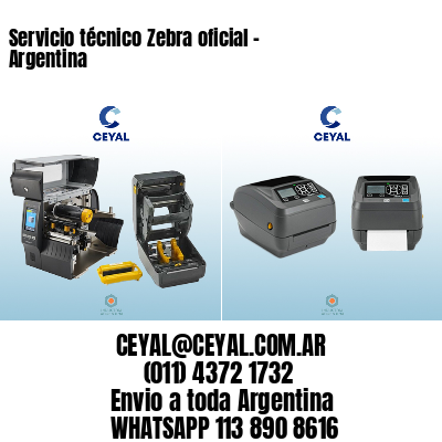 Servicio técnico Zebra oficial – Argentina