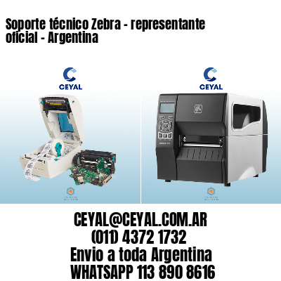 Soporte técnico Zebra – representante oficial - Argentina