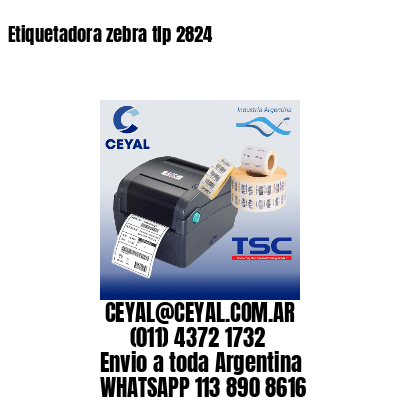 Etiquetadora zebra tlp 2824