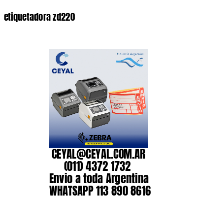 etiquetadora zd220