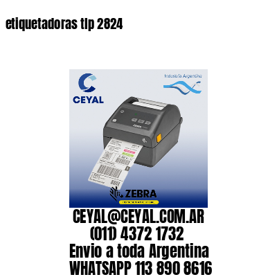etiquetadoras tlp 2824