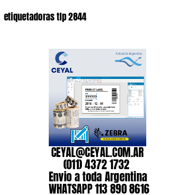 etiquetadoras tlp 2844