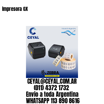 impresora GX