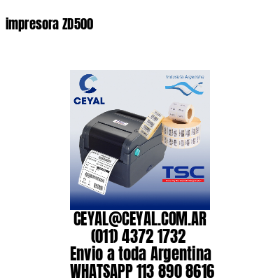 impresora ZD500