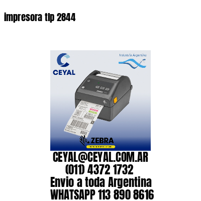 impresora tlp 2844
