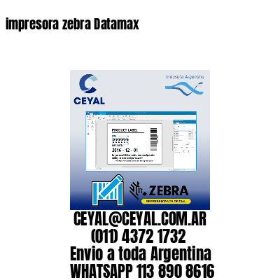 impresora zebra Datamax