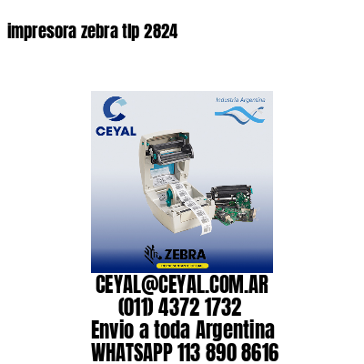 impresora zebra tlp 2824