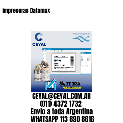 impresoras Datamax