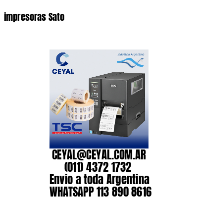 impresoras Sato