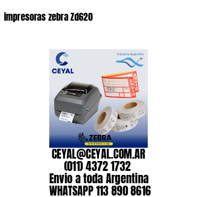 impresoras zebra Zd620