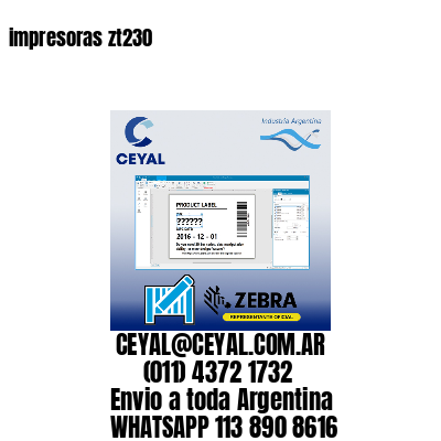 impresoras zt230