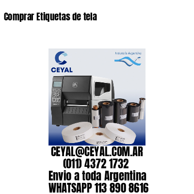 Comprar Etiquetas de tela