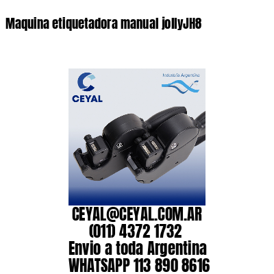 Maquina etiquetadora manual jollyJH8
