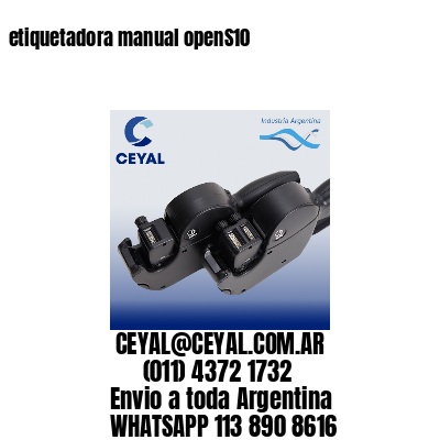 etiquetadora manual openS10