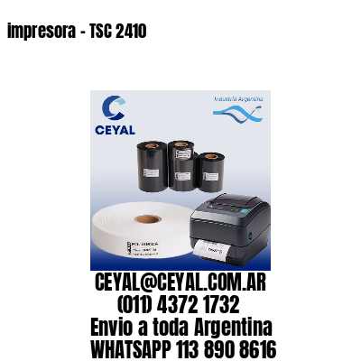 impresora – TSC 2410