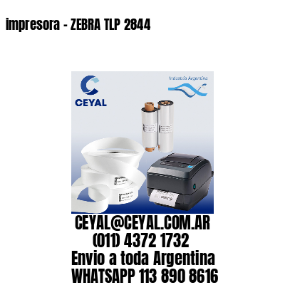 impresora – ZEBRA TLP 2844
