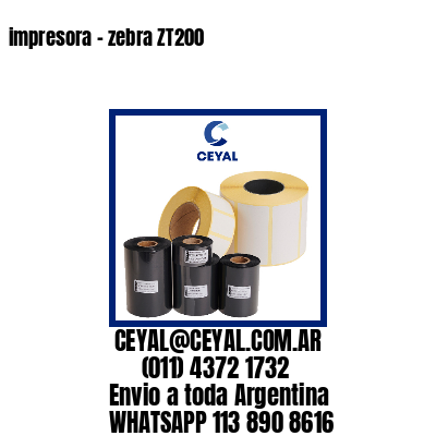 impresora – zebra ZT200