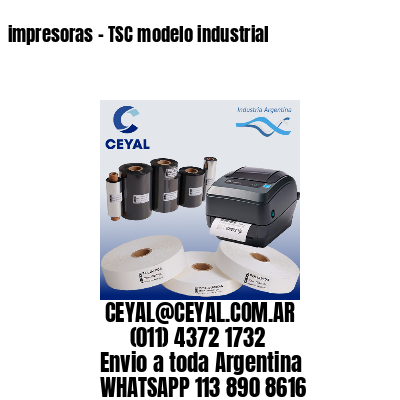 impresoras – TSC modelo industrial