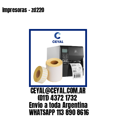 impresoras – zd220