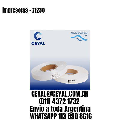 impresoras – zt230