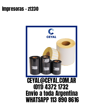 impresoras – zt230