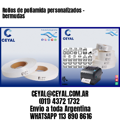 Rollos de poliamida personalizados – bermudas