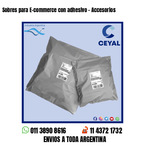 Sobres para E-commerce con adhesivo – Accesorios
