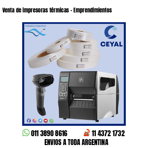 Venta de impresoras térmicas – Emprendimientos