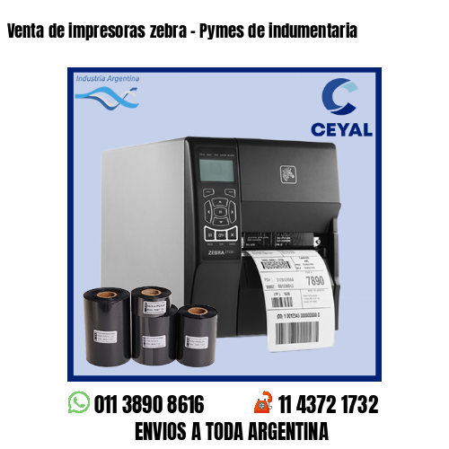 Venta de impresoras zebra – Pymes de indumentaria