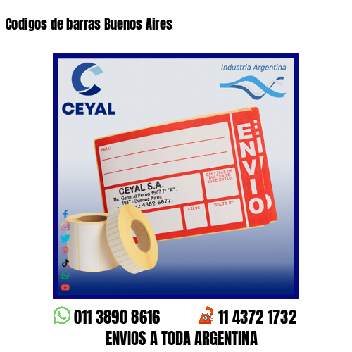 Codigos de barras Buenos Aires