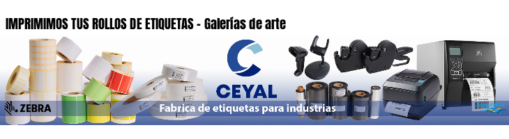IMPRIMIMOS TUS ROLLOS DE ETIQUETAS - Galerías de arte
