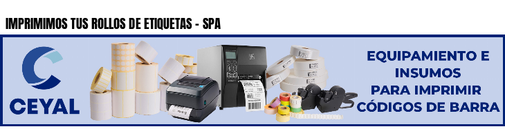 IMPRIMIMOS TUS ROLLOS DE ETIQUETAS - SPA