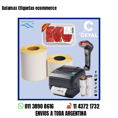 Datamax Etiquetas ecommerce