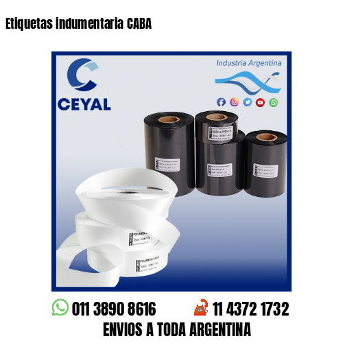 Etiquetas indumentaria CABA