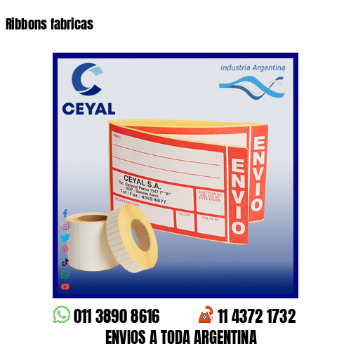 Ribbons fabricas
