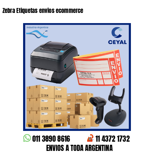 Zebra Etiquetas envios ecommerce