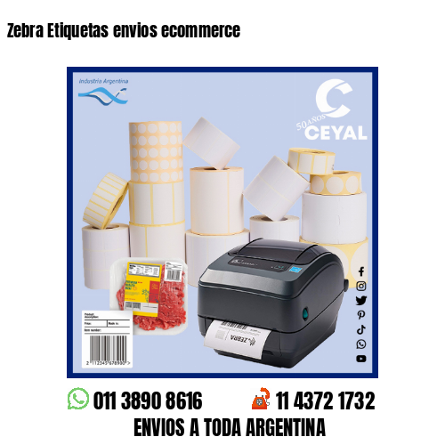 Zebra Etiquetas envios ecommerce