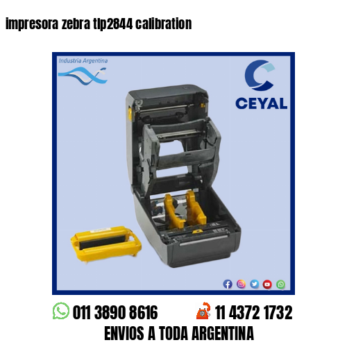 impresora zebra tlp2844 calibration