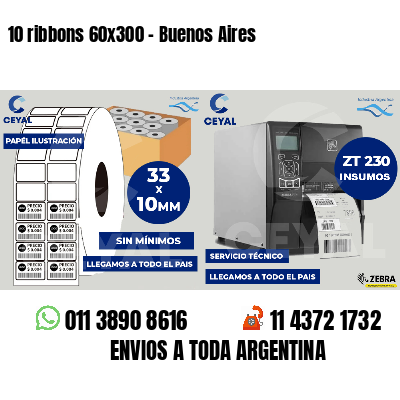 10 ribbons 60x300 - Buenos Aires