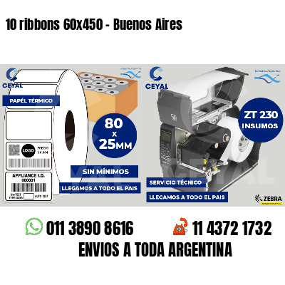 10 ribbons 60x450 - Buenos Aires