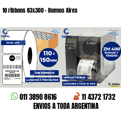 10 ribbons 83x300 - Buenos Aires