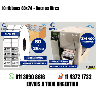 10 ribbons 83x74 - Buenos Aires
