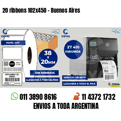 20 ribbons 102x450 - Buenos Aires